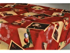 Nappe Anti Tache Rectangulaire "Noel" 145 X 300 Cm (8 à 12 Couverts)