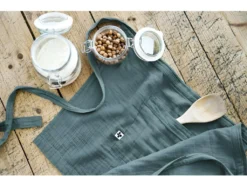 Tablier De Chef "Gaïa" 45 X 80 Cm "Gaze De Coton" - Couleur: Gaïa Canard -Herman Miller Magasin linge de table 13684313