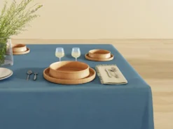 Lot De 4 Serviettes De Table à Franges - Coton - 45 X 45 Cm - Beige - POLA -Herman Miller Magasin linge de table 14291099