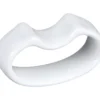 Rond De Serviette Ovale 4,5 Cm En Porcelaine (lot De 3)