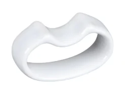 Rond De Serviette Ovale 4,5 Cm En Porcelaine (lot De 3)
