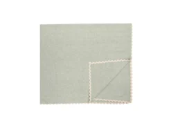 Ensemble Nappe + 4 Serviettes De Table En Coton - Bordure Beige - Vert - 140 X 240 Cm - LOANIA 12 Ensemble Nappe + 4 Serviettes De Table En Coton - Bordure Beige - Vert - 140 X 240 Cm - LOANIA -Herman Miller Magasin linge de table 15080765