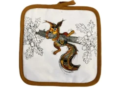 Gant Et Manique En Coton Écureuil -Herman Miller Magasin linge de table 15112235