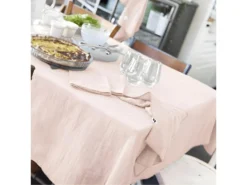 OUREA - Lot De 3 Serviettes 40x40cm Gaze De Coton Guimauve -Herman Miller Magasin linge de table 15854011