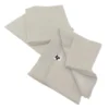 OUREA - Lot De 3 Serviettes 40x40cm Gaze De Coton Pampa