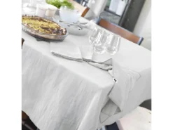 OUREA - Lot De 3 Serviettes 40x40cm Gaze De Coton Nuage -Herman Miller Magasin linge de table 15854095