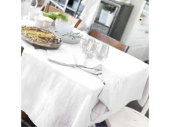 OUREA - Lot De 3 Serviettes 40x40cm Gaze De Coton Chantilly -Herman Miller Magasin linge de table 15854121