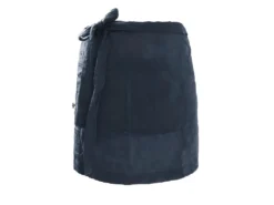 OUREA - Demi-Tablier Avec Double Poche Gaze De Coton Minuit