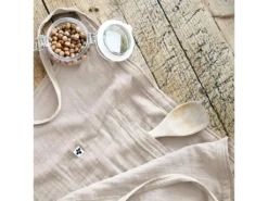 OUREA - Demi-Tablier Avec Double Poche Gaze De Coton Pampa 9 OUREA - Demi-Tablier Avec Double Poche Gaze De Coton Pampa -Herman Miller Magasin linge de table 15912917