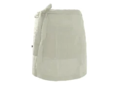 OUREA - Demi-Tablier Avec Double Poche Gaze De Coton Vert D'Eau