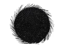 Set De Table En Roseau "Cuba" 40cm Noir