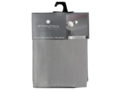 Nappe Anti-taches Gris 150 X 300 Cm -Herman Miller Magasin linge de table 20899829