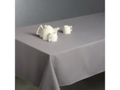 Nappe Anti-taches Gris 150 X 300 Cm -Herman Miller Magasin linge de table 20899831