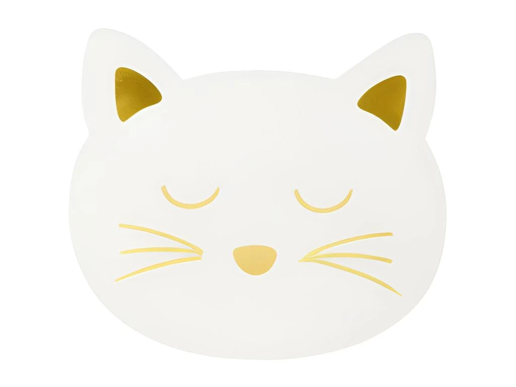 Lot De 2 Sets De Table Enfant CHAT Blanc White 1 Lot De 2 Sets De Table Enfant CHAT Blanc White