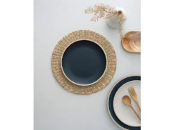 Lot De 6 Sets De Table Ronds En Jonc De Mer - D. 30 Cm - Naturel - AMARIO -Herman Miller Magasin linge de table 511059