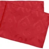 Lot De 2 Sets De Table 35x45 Cm Jacquard 100% Polyester BRUNCH Rouge