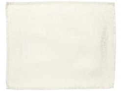 Lot De 2 Sets De Table 35x45 Cm Jacquard 100% Polyester LOUNGE Ecru -Herman Miller Magasin linge de table 8947123