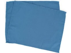 Lot De 2 Sets De Table 35x45 Cm Jacquard Coton CUBE Bleu Cobalt