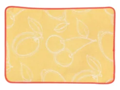 Lot De 2 Sets De Table Matelassés 35x50 Cm Coton LINE Orange -Herman Miller Magasin linge de table 8947279