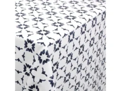 Nappe Rectangle 160x300 Cm Coton Enduction Acrylique BELEM Blanc -Herman Miller Magasin linge de table 8948167