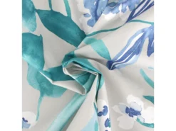 Nappe Rectangle 160x250 Cm ANITA Vert Emeraude Coton + Enduction Acrylique -Herman Miller Magasin linge de table 8949495