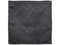 Lot De 3 Serviettes De Table 45x45 Cm Jacquard 100% Polyester BRUNCH Anthracite -Herman Miller Magasin linge de table 8954361