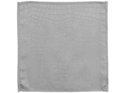 Lot De 3 Serviettes De Table 45x45 Cm Jacquard 100% Polyester LOUNGE Perle -Herman Miller Magasin linge de table 8954397