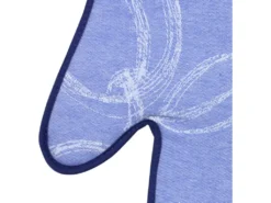 Gant De Cuisine 20x30 Cm Matelassé Coton LINE Bleu -Herman Miller Magasin linge de table 8954843