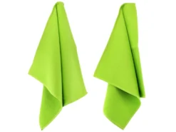 Lot De 2 Torchons De Cuisine 50x50 Cm Nid D'abeille PURE KITCHEN WAFFLE Pistache