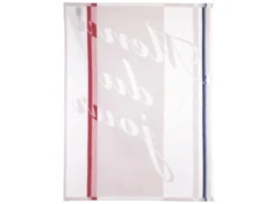 Torchon De Cuisine Jacquard 60x77cm Marianne Ecru Et Blanc -Herman Miller Magasin linge de table 8956193