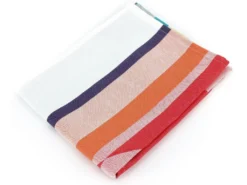 Torchon De Cuisine Jacquard 60x77cm Ricky Rouge -Herman Miller Magasin linge de table 8956217