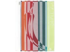 Torchon De Cuisine Jacquard 60x77cm Ricky Rouge -Herman Miller Magasin linge de table 8956227