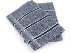 Lot De 2 Torchons De Cuisine 50x50 Cm CHECKS Bleu