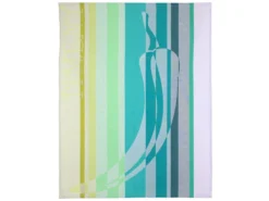 Torchon De Cuisine Jacquard 60x77cm Ricky Vert