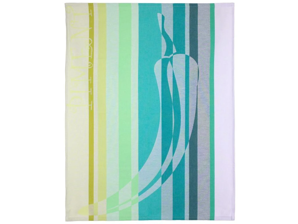 Torchon De Cuisine Jacquard 60x77cm Ricky Vert 1 Torchon De Cuisine Jacquard 60x77cm Ricky Vert
