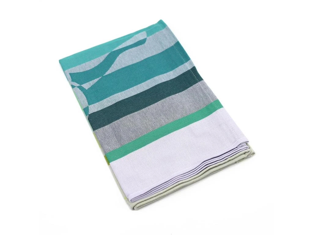 Torchon De Cuisine Jacquard 60x77cm Ricky Vert 3 Torchon De Cuisine Jacquard 60x77cm Ricky Vert – Image 3