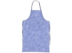Tablier De Cuisine 60x90 Cm Coton LINE Bleu