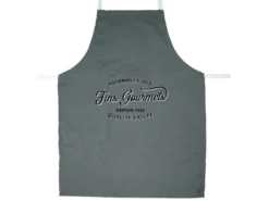 Tablier De Cuisine 67x85 Cm BRIGADE RAFFINÉ Vert Gris