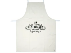 Tablier De Cuisine 67x85 Cm BRIGADE RAFFINÉ Beige Champagne