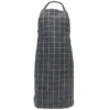 Tablier De Cuisine 60x90 Cm Coton NEW SQUARES Gris