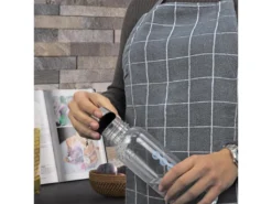 Tablier De Cuisine 60x90 Cm Coton NEW SQUARES Gris -Herman Miller Magasin linge de table 8960307