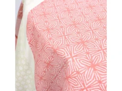 Nappe Ovale 170x240 Cm Jacquard Coton + Enduction Acrylique CHARLESTON Rouge Corail -Herman Miller Magasin linge de table 8961025