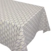 Nappe Rectangle 160x350 Cm GRAPHIC Beige Coton + Enduction Acrylique
