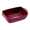 Plat à Four Rectangulaire "Daom" 25cm Rouge