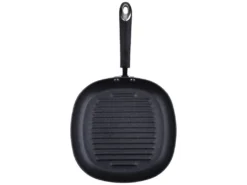 Poêle à Griller 28 X 28 X 4,5 Cm, Aluminium Pressé, Couleur Cuivre Métallisé, Poignée Recouverte De Silicone, Induction -Herman Miller Magasin materiel et ustensile de cuisson 15806133