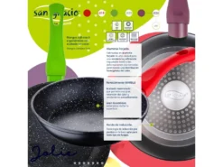 Ensemble De 3 Poêles à Frire 18/22/26 Cm Couverts Collection Jolie -Herman Miller Magasin materiel et ustensile de cuisson 15806263