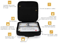 Lot De 3 Poêles ø16cm ø20cm ø24cm + Set Hermétique Ultrafin Avec Sac Isotherme -Herman Miller Magasin materiel et ustensile de cuisson 15806369