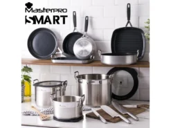 Lot De 3 Poêles à Frire San Ignacio ø16cm ø20cm ø24cm + Set De 16 Couverts En Acier Inoxydable -Herman Miller Magasin materiel et ustensile de cuisson 15806381