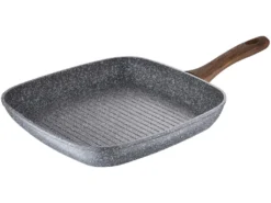 Poêle à Griller 28x28cm En Aluminium Forgé, Compatible Avec L'induction