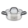 Casserole Infinity Chefs Acier Inoxydable Argenté Aluminium Forgé